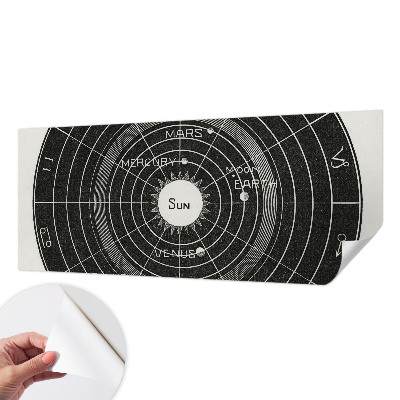 Carta da parati adesiva Diagramma cosmico