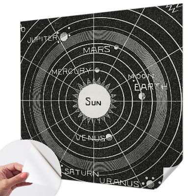 Carta da parati adesiva Diagramma cosmico