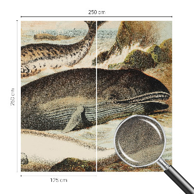 Carta da parati 3D Giganti del mare