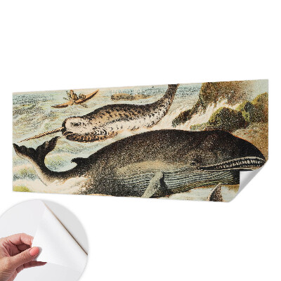 Carta da parati 3D Giganti del mare