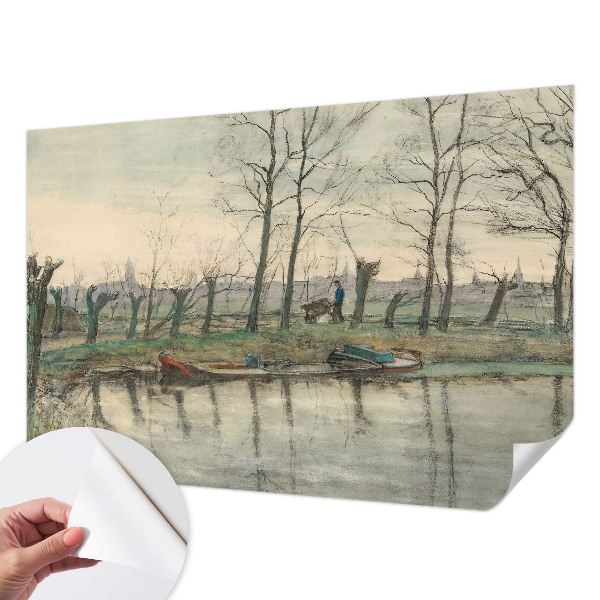 Fotomurale effetto 3D Paesaggio invernale