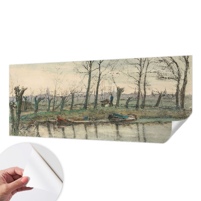 Fotomurale effetto 3D Paesaggio invernale