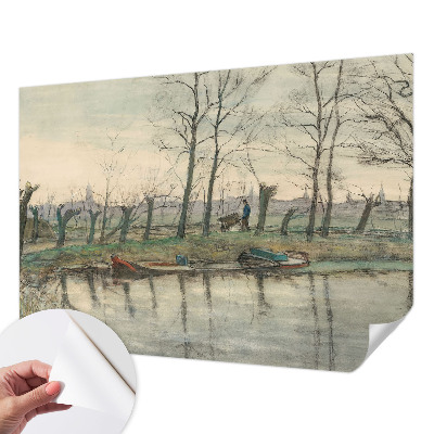 Fotomurale effetto 3D Paesaggio invernale