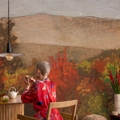 Fotomurale per bambini Panorama autunnale