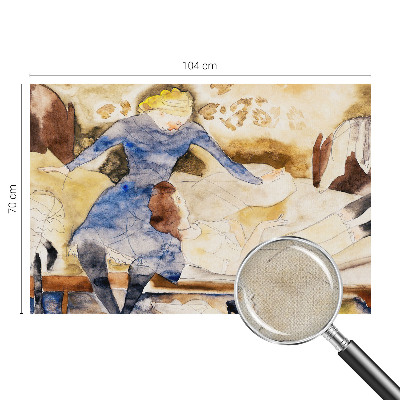 Fotomurale 3D Pace femminile