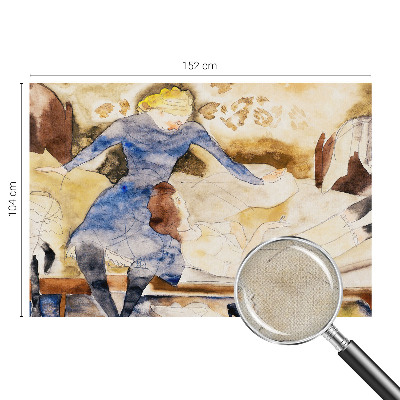 Fotomurale 3D Pace femminile