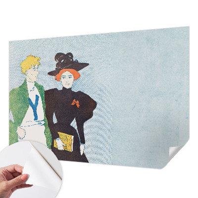 Carta da parati effetto profondità Stile retrò