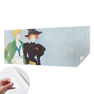 Carta da parati effetto profondità Stile retrò