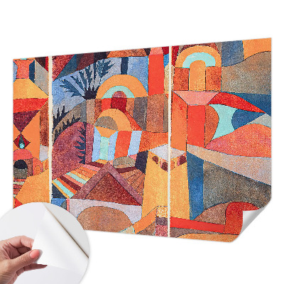 Carta da parati per cameretta Mosaico colorato