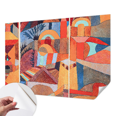 Carta da parati per cameretta Mosaico colorato