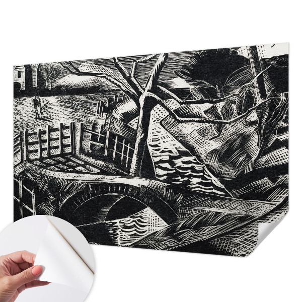 Carta da parati cameretta Paesaggio architettonico