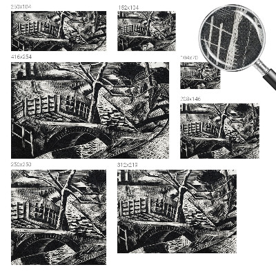 Carta da parati cameretta Paesaggio architettonico