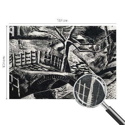 Carta da parati cameretta Paesaggio architettonico