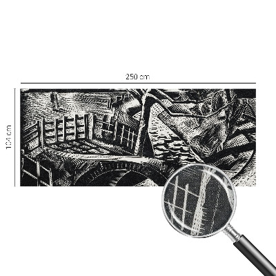 Carta da parati cameretta Paesaggio architettonico