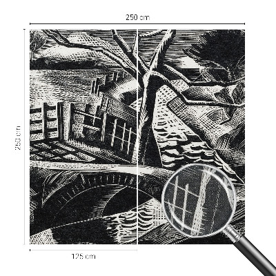 Carta da parati cameretta Paesaggio architettonico