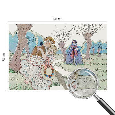 Fotomurale per cameretta Scena romantica