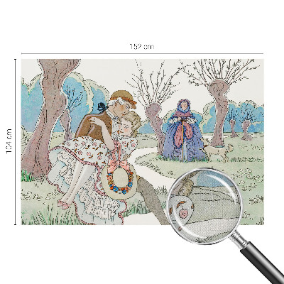 Fotomurale per cameretta Scena romantica