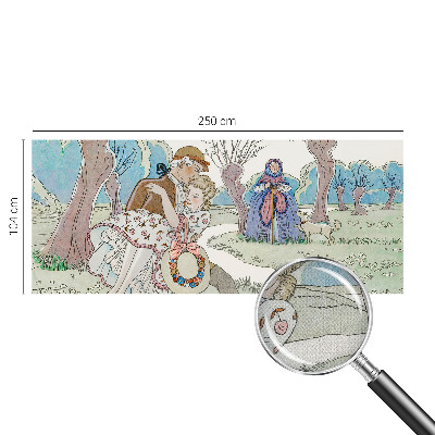 Fotomurale per cameretta Scena romantica