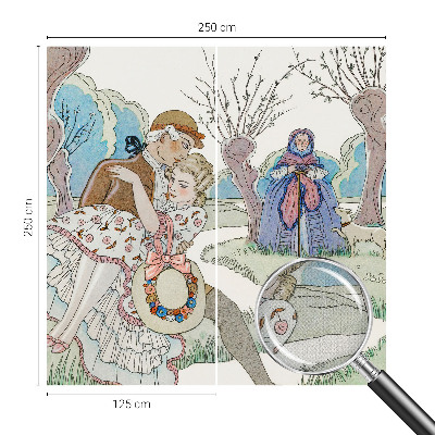 Fotomurale per cameretta Scena romantica