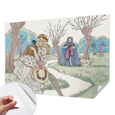 Fotomurale per cameretta Scena romantica