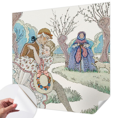 Fotomurale per cameretta Scena romantica