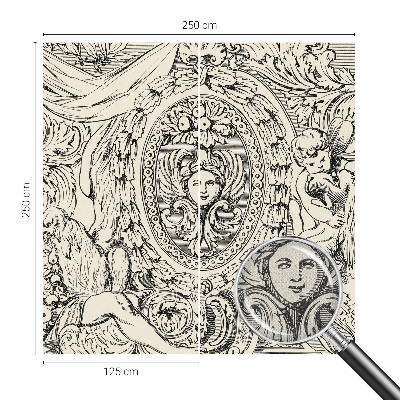 Fotomurale per bambini Una ricchezza di ornamenti