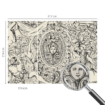 Fotomurale per bambini Una ricchezza di ornamenti