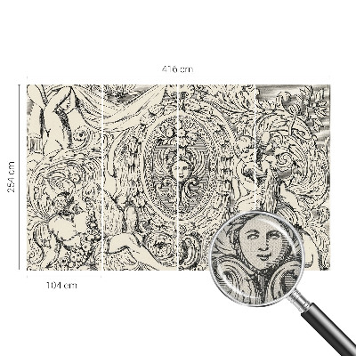 Fotomurale per bambini Una ricchezza di ornamenti