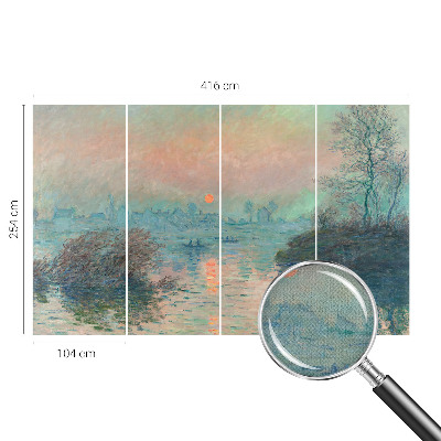 Carta da parati cameretta crepuscolo atmosferico