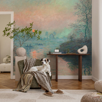 Carta da parati cameretta crepuscolo atmosferico