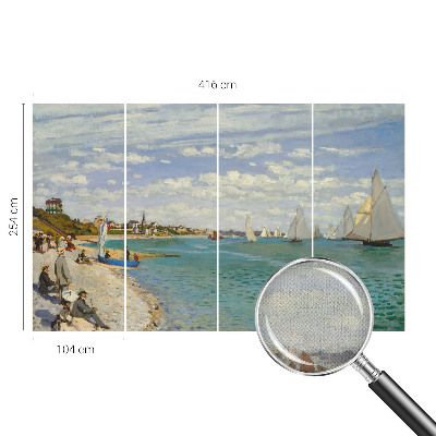 Carta da parati per cameretta Paesaggio costiero