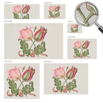 Fotomurale per cameretta Bellezza del tulipano