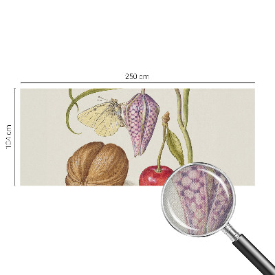 Fotomurale adesivo Pianta farfalla