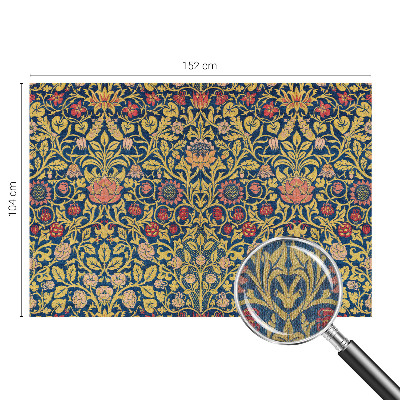 Carta da parati effetto profondità Motivo floreale