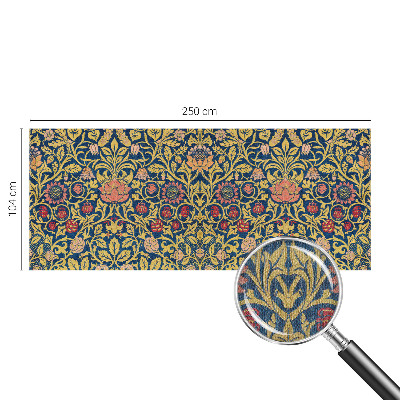 Carta da parati effetto profondità Motivo floreale