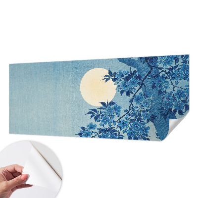 Carta da parati cameretta Luna dei Fiori