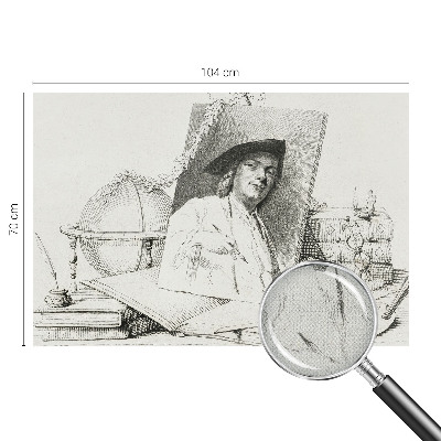 Fotomurale per cameretta Ritratto artistico