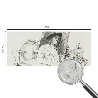 Fotomurale per cameretta Ritratto artistico