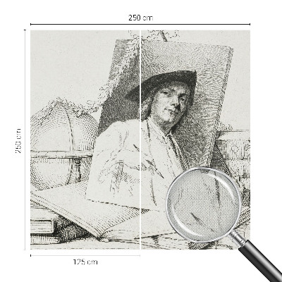 Fotomurale per cameretta Ritratto artistico