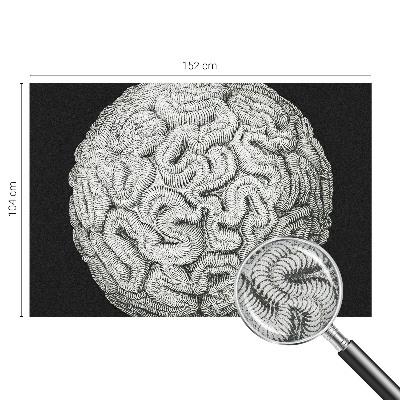 Carta da parati per cameretta Struttura sferica