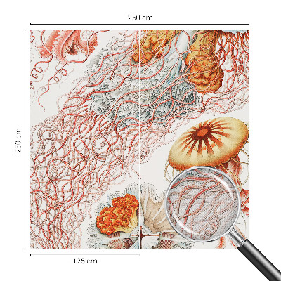 Carta da parati 3D Meduse fantasiose
