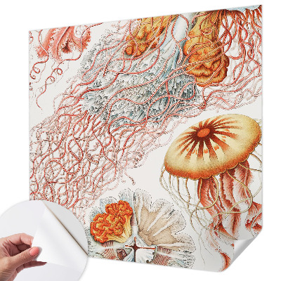 Carta da parati 3D Meduse fantasiose