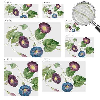 Fotomurale 3D Eleganza floreale