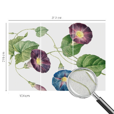 Fotomurale 3D Eleganza floreale