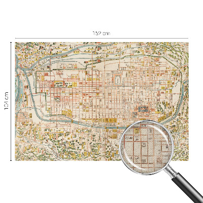 Fotomurale per cameretta mappa antica