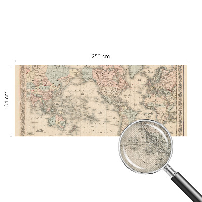 Carta da parati adesiva Mappa storica