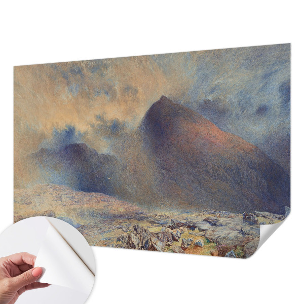 Fotomurale per bambini paesaggio montano