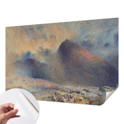 Fotomurale per bambini paesaggio montano