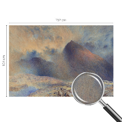 Fotomurale per bambini paesaggio montano