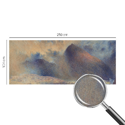 Fotomurale per bambini paesaggio montano